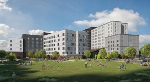 An artist's rendering of Phase 1 of Calgary Housing's Southview development.